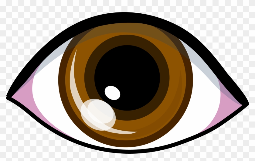Brown Eye Clipart - Png Download #95385