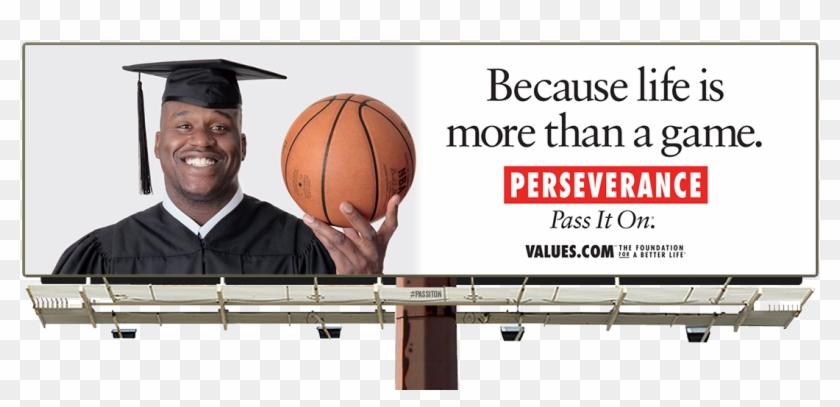 See The Shaq Perseverance Billboard And Pass It On - Incredibles Billboard Clipart #95413