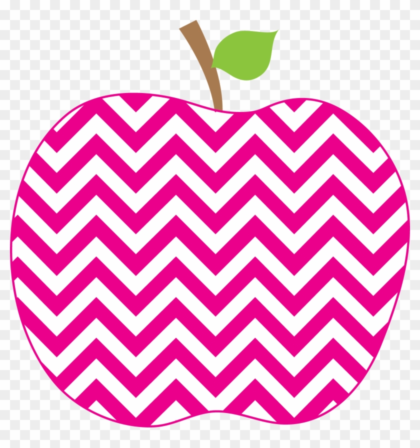 28 Collection Of Chevron Apple Clipart - Chevron Apple Clipart - Png Download