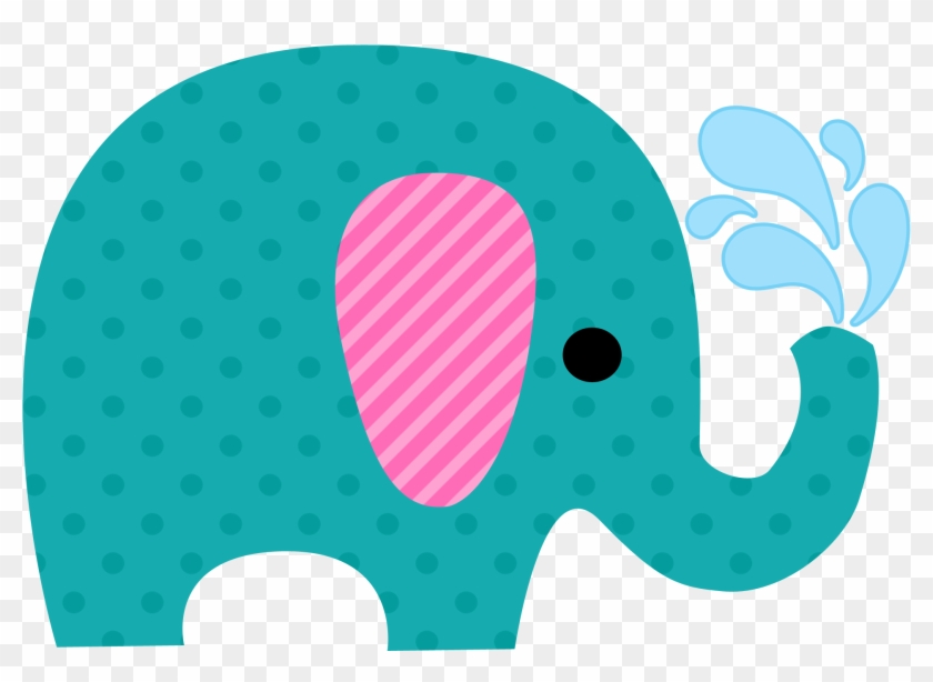 Elefante Chevron Png - Elefante Bebe Dibujo Clipart