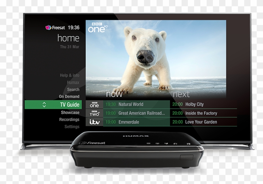 Choose From Our Range Of Smart Freesat Boxes Or Tvs Clipart