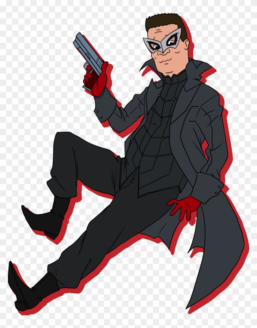 Hank Hill, Texas Joker - Persona 5 Joker Png Clipart #96081