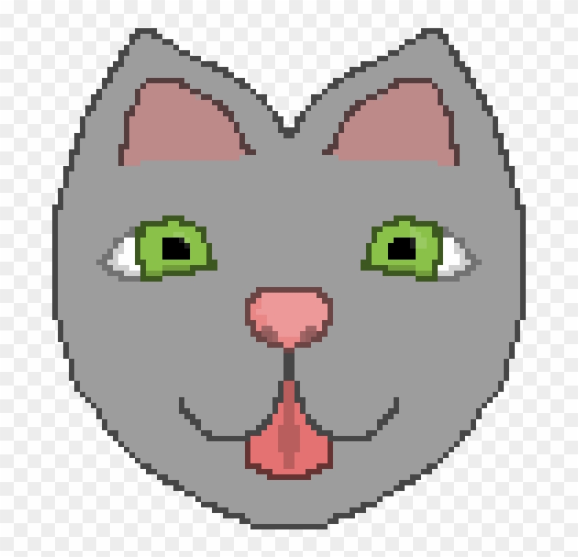 Cat Head - Domestic Short-haired Cat Clipart #96137