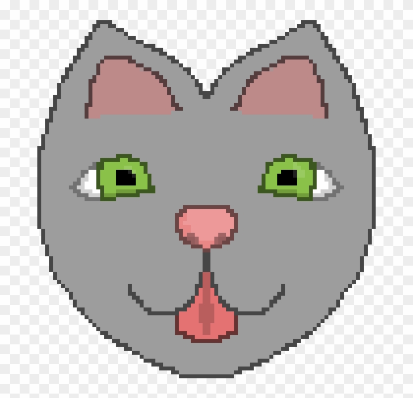 Cat Head - Domestic Short-haired Cat Clipart