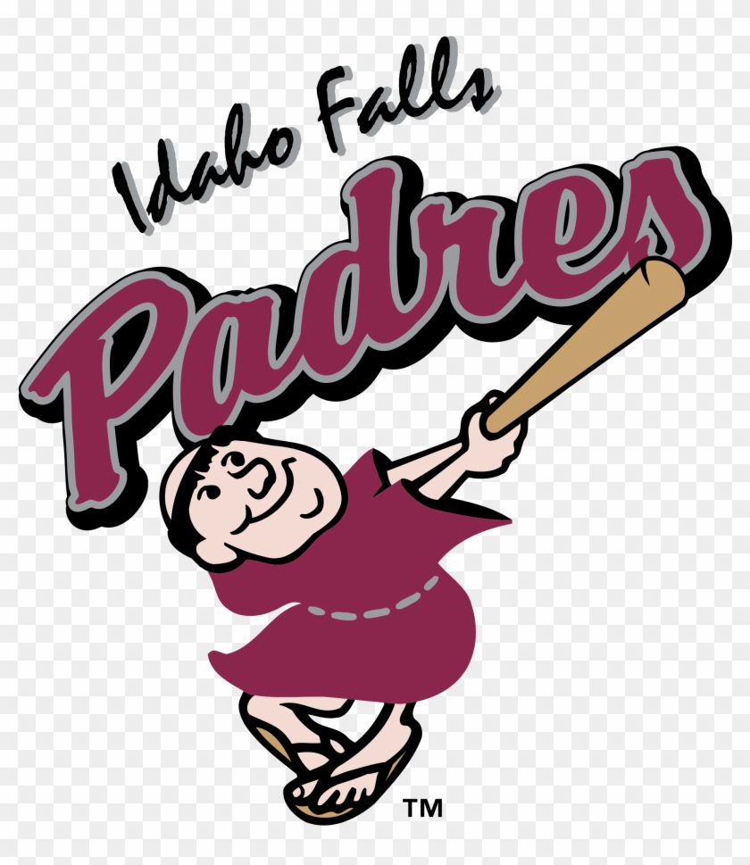 Idaho Falls Padres Logo Png Transparent - San Diego Padres Friar Clipart #96290