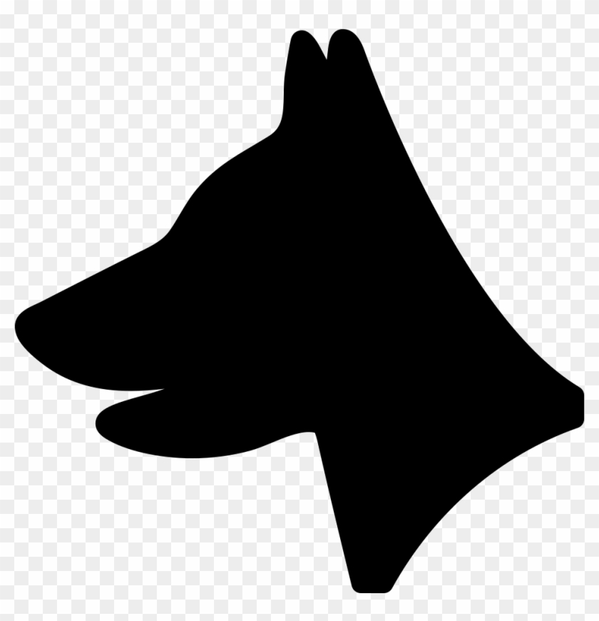 Png File Svg - Dog Head Vector Png Clipart #96346