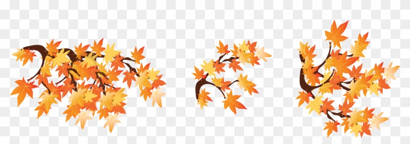 Vector Freeuse Download Fall Transparent Branch - Fall And Winter Border Clipart