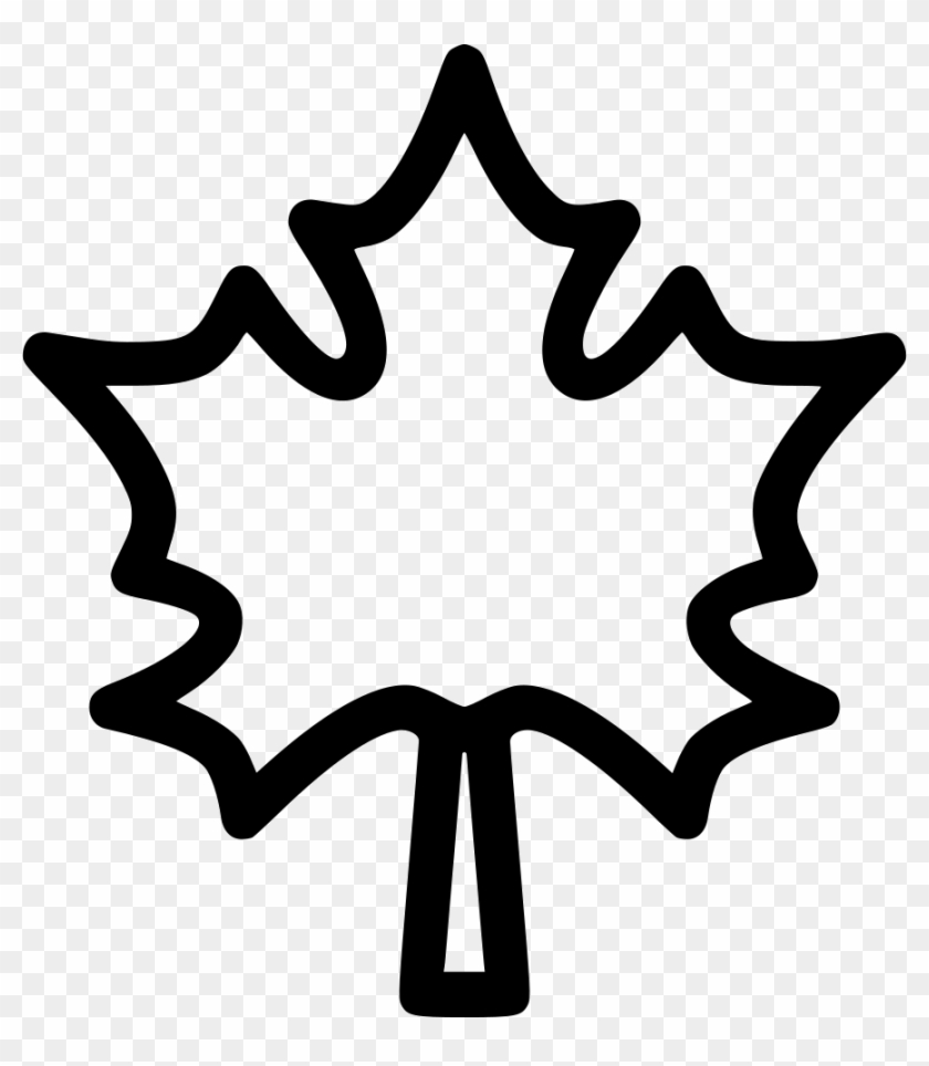 Maple Leaf Leaves Autumn Dry Tree Comments - Circle Clipart