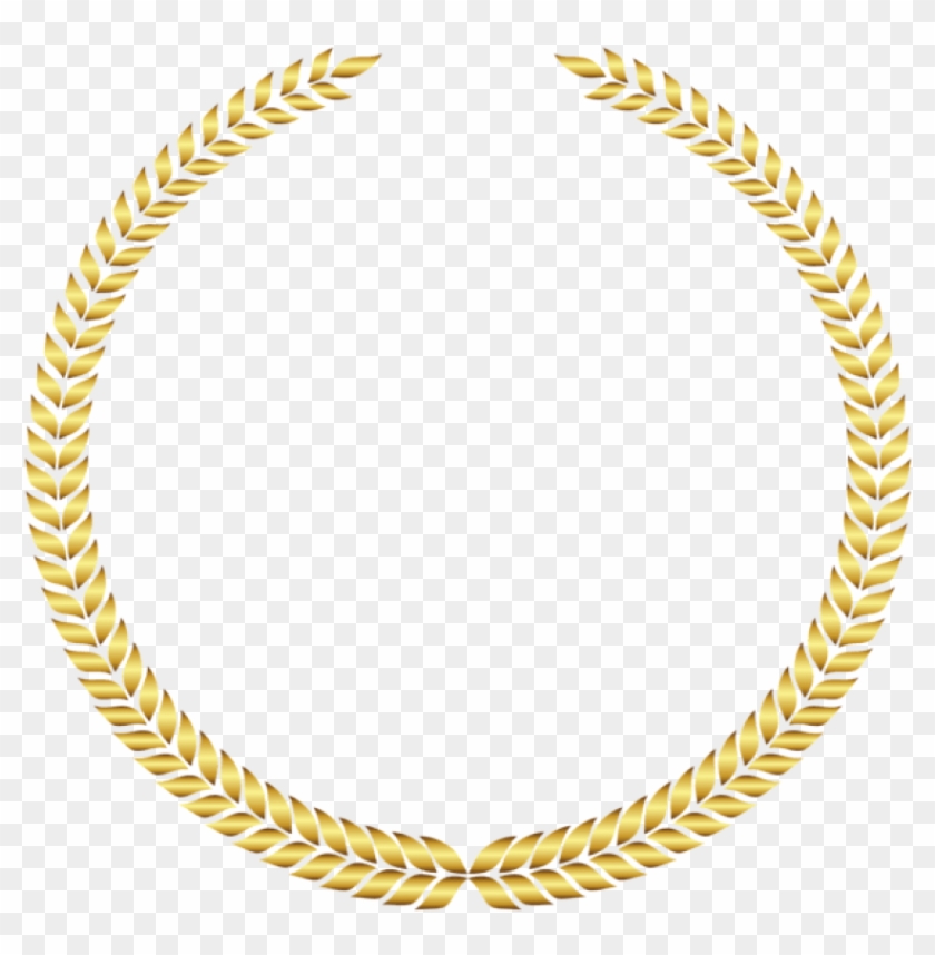 Free Png Download Laurel Wreath Transparent Clipart - Gold Wreath Transparent Background