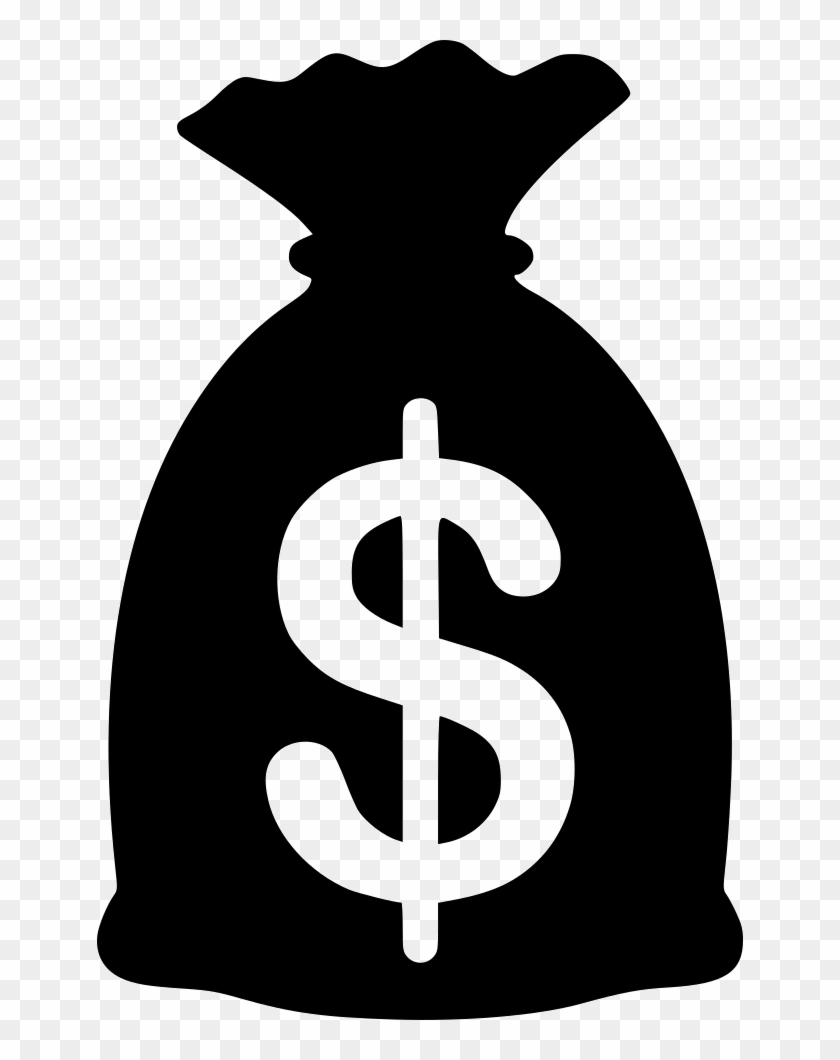 Money Bag Comments - Money Bag Icon Png Clipart
