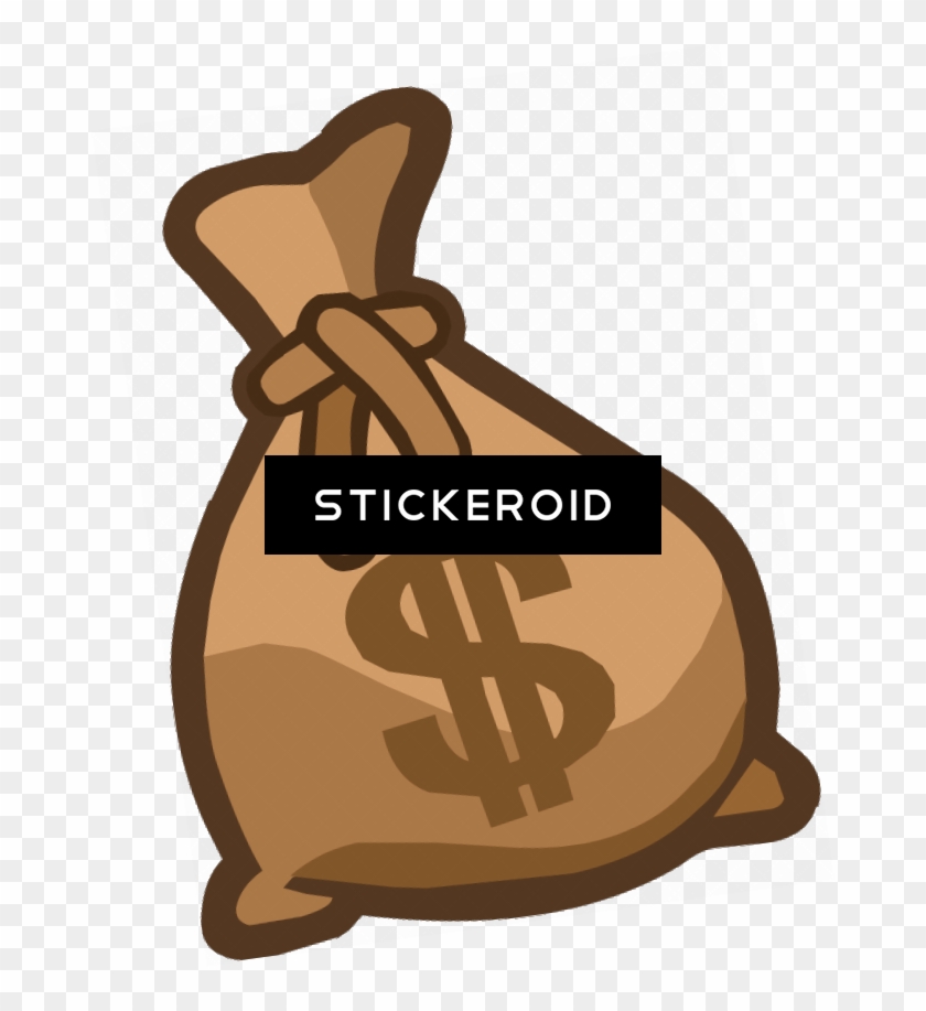 Money Cartoon Transparent Background , Png Download - Bag Of Gold Cartoon Transparent Background Clipart