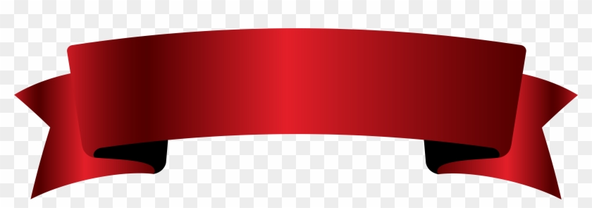 Red Banner Ribbon Png Clipart #96818