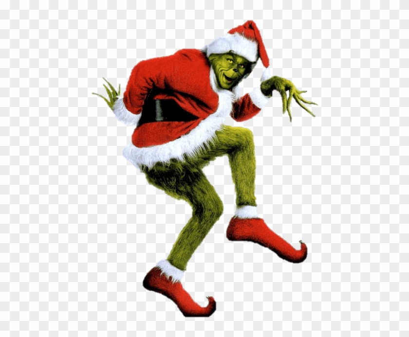 Christmas Grinch Santa Claus - Grinch Stole Christmas Clipart