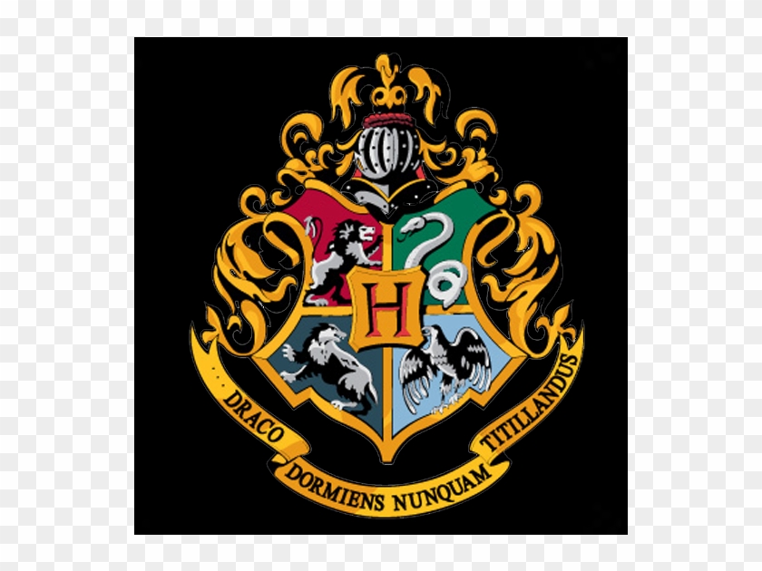Harry Potter Logo Hogwarts Png - Harry Potter Hogwarts Logo Png Clipart #96970