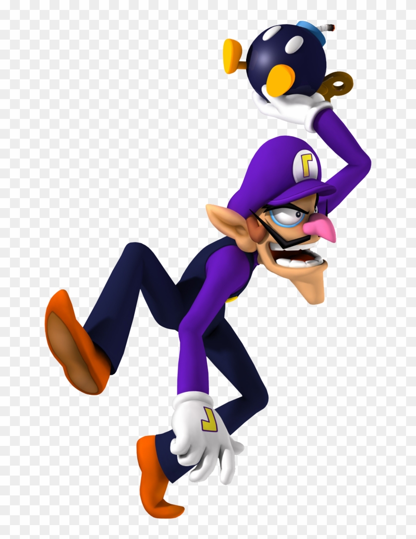 View Samegoogleiqdbsaucenao Waluigi , - Waluigi Mario Kart Clipart