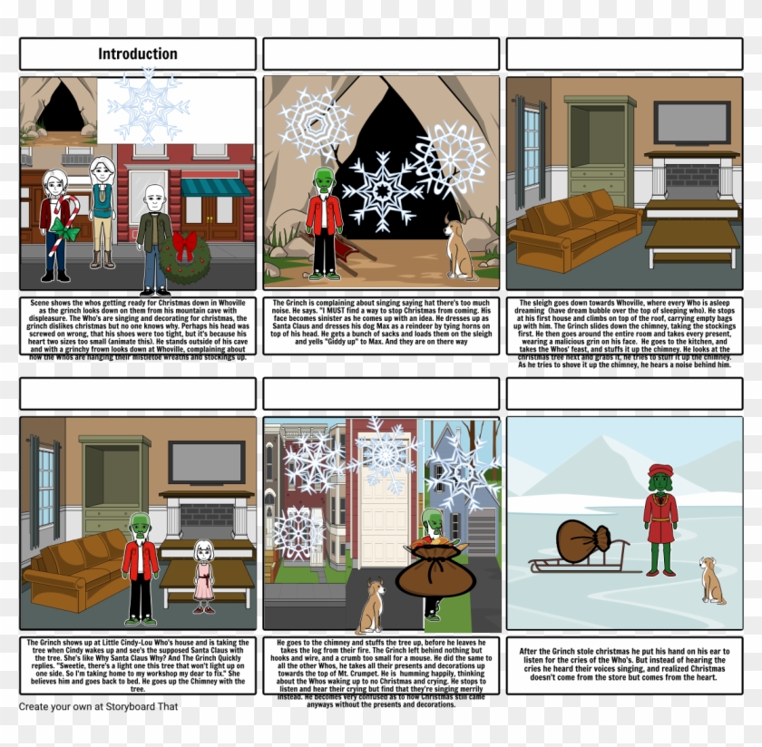 How The Grinch Stole Christmas - Cartoon Clipart