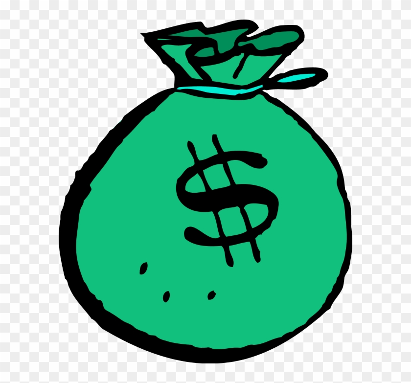 Download Clipart - Money Bag Clipart - Png Download