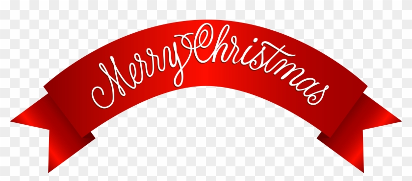 Merry Christmas Banner Png Clip Art Image - Merry Christmas Clipart Banner Transparent Png