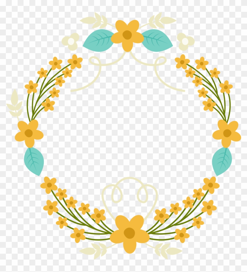 Garland Laurel Wreath Warm Color Simple Png And Psd - Trackmania Milky Way Team Logo Clipart #97354