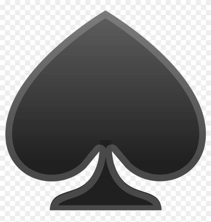 Download Svg Download Png - Spade Emoji Clipart