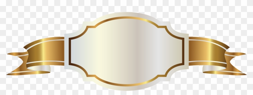 Download - Gold Banner Clipart #97485