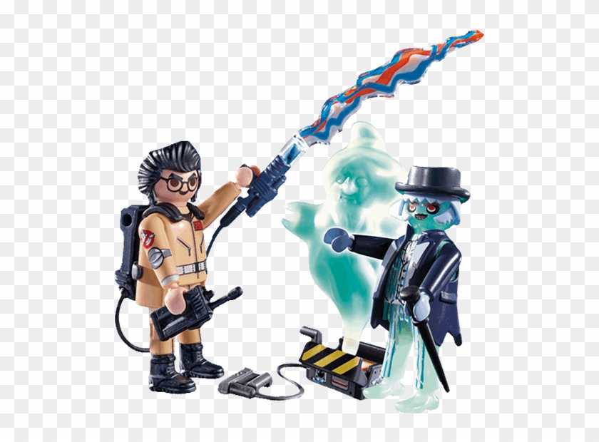 1 Of - Playmobil Ghostbusters Spengler And Ghost Clipart