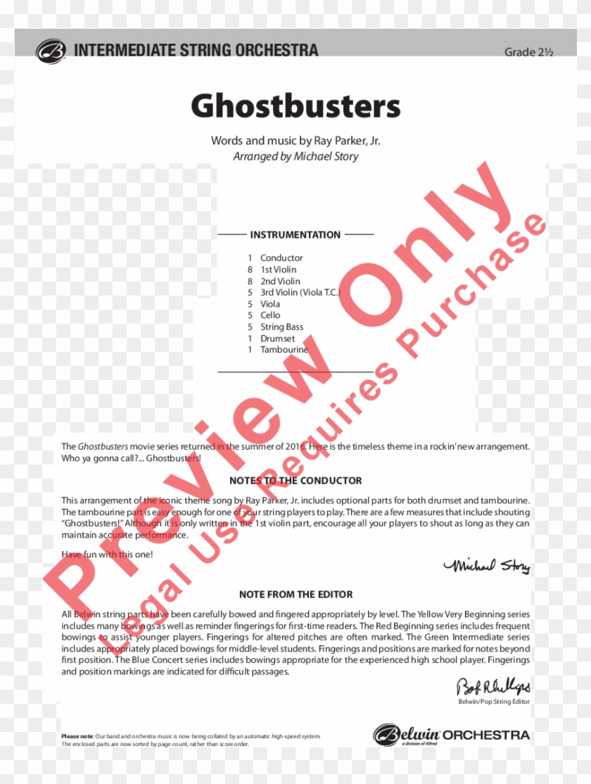 Ghostbusters Thumbnail Ghostbusters Thumbnail - Sahara Crossing Piano Sheet Music Clipart