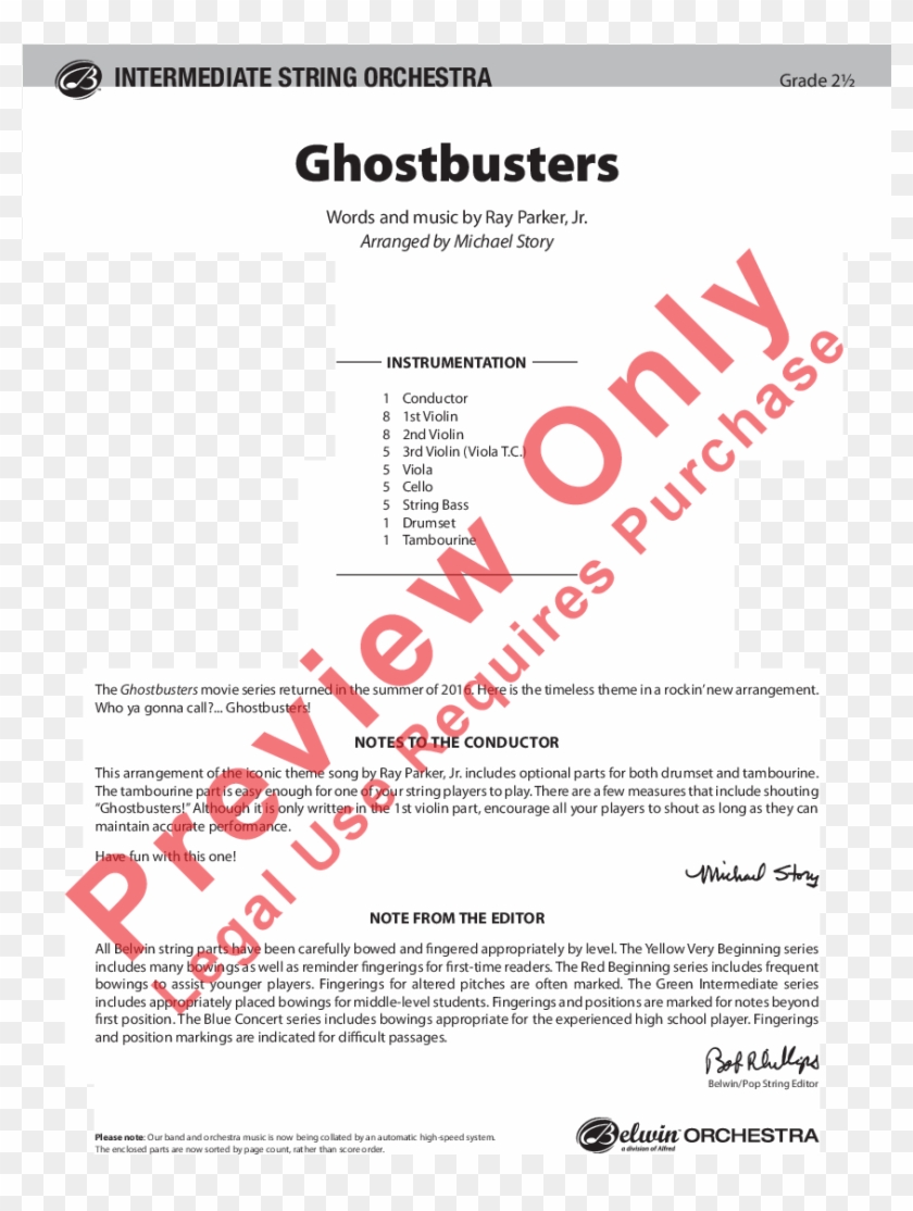 Ghostbusters Thumbnail Ghostbusters Thumbnail - Sahara Crossing Piano Sheet Music Clipart #97874