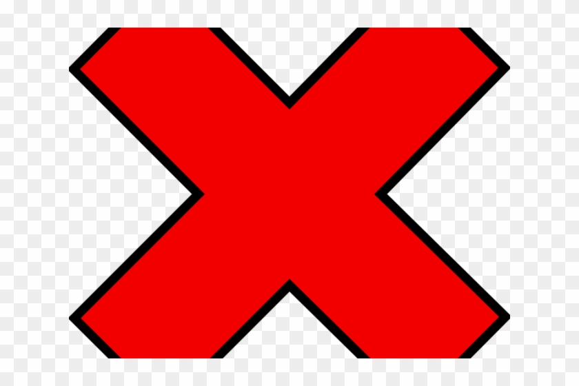 Red Cross Mark Png Transparent Images - Carrefour Meaning Clipart