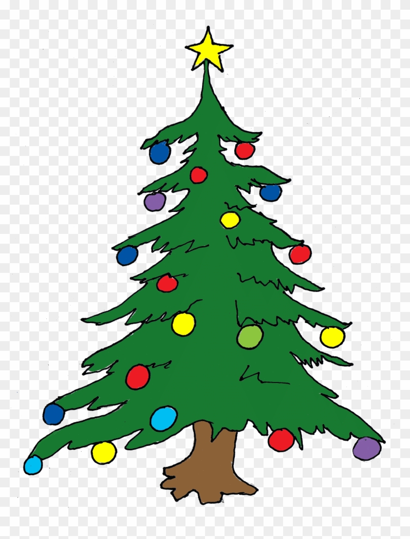 Grinch Christmas Clipart Free - X Mas Tree Clipart - Png Download