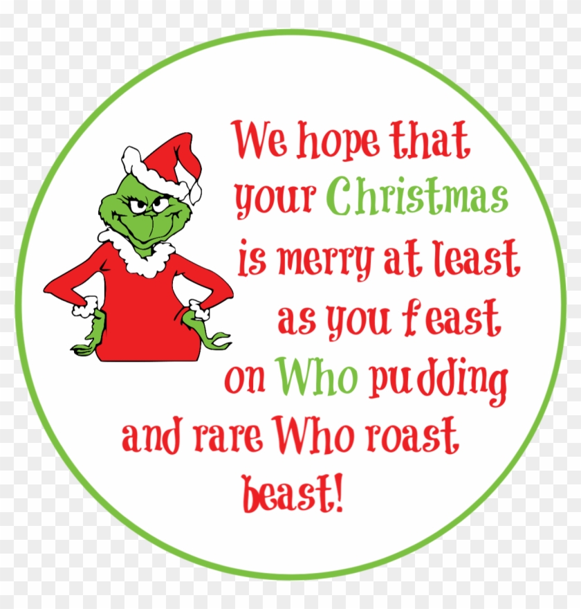 Add Ribbon As An Accent And You're All Set - Grinch Who Stole Christmas Clipart