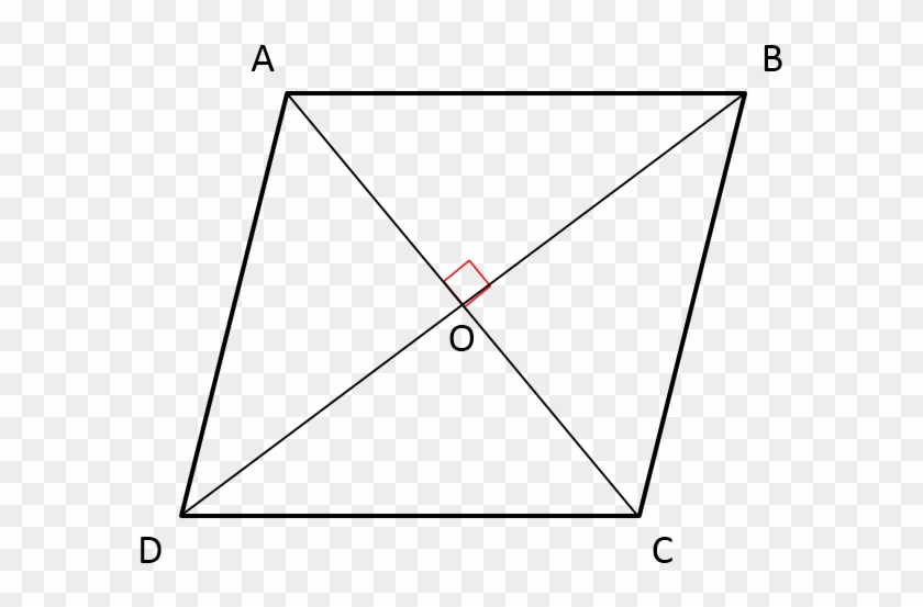 Diagonals Of A Parallelogram Intersect Each Other At - Triangle Clipart