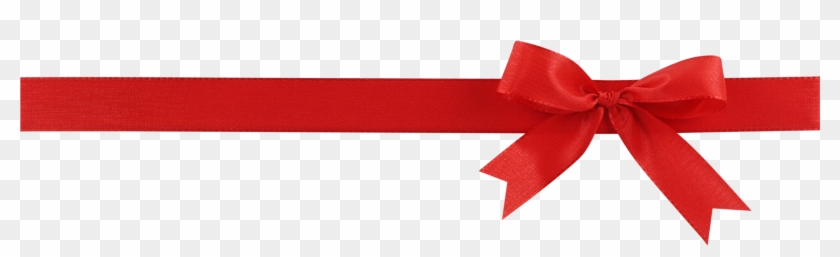 Red Bow Banner Clipart