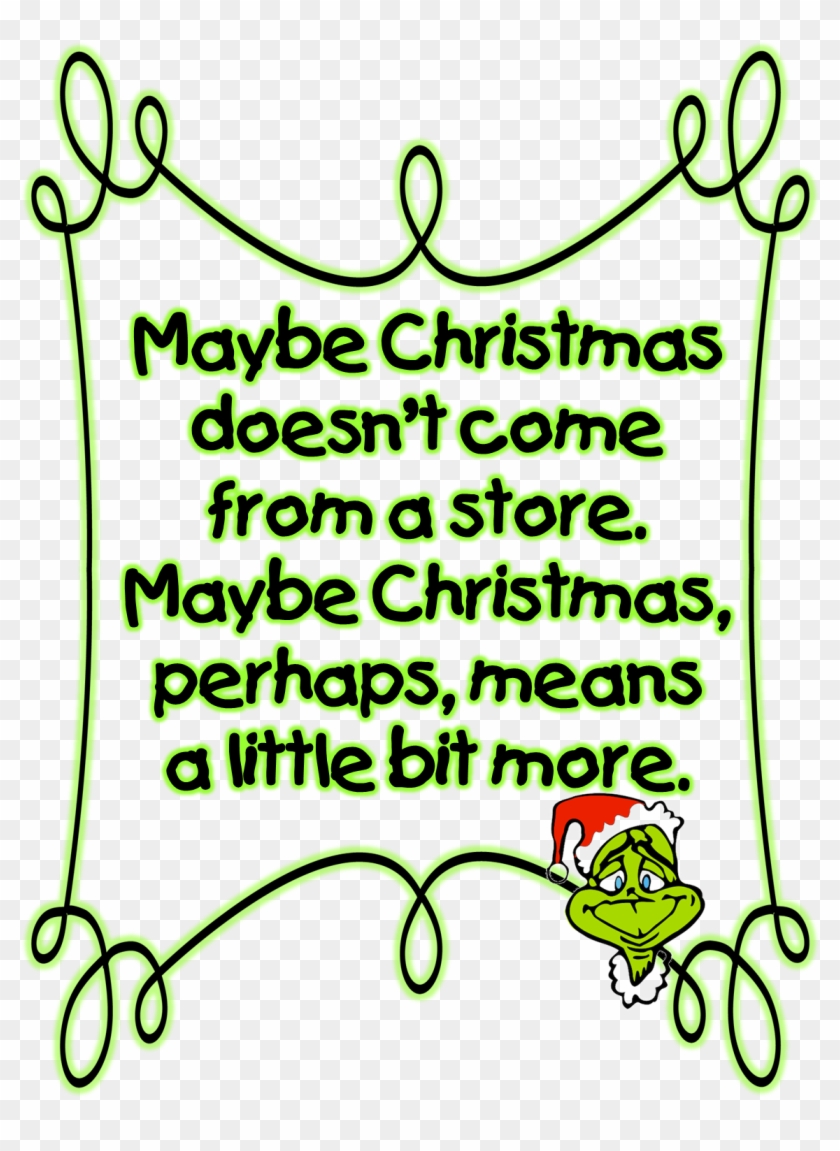 Grinch Clip Art - Merry Christmas Grinch Clipart - Png Download #98607