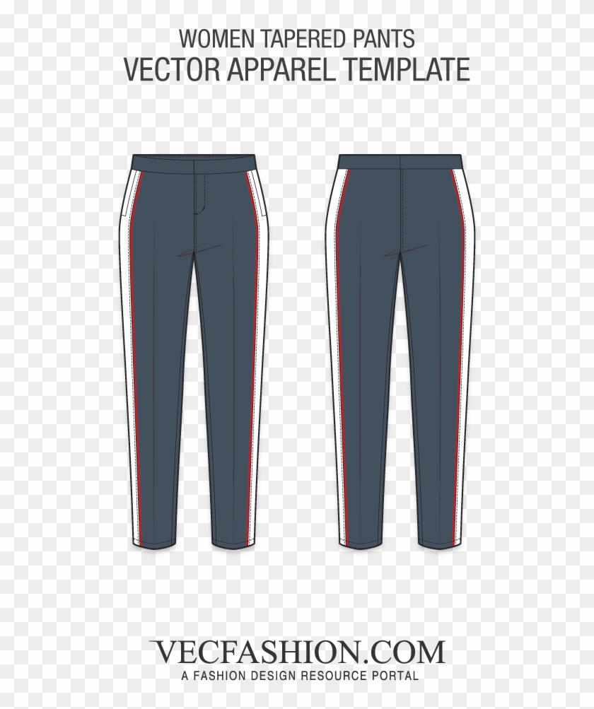 Vector Black And White Library Shorts Bottoms Vecfashion - Track Pant Vector Png Clipart