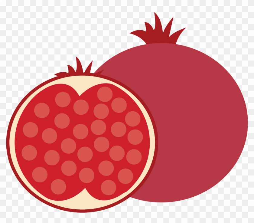 Pomegranate Clipart Free Vector - Free Vector Pomegranate Cartoon - Png Download #98749
