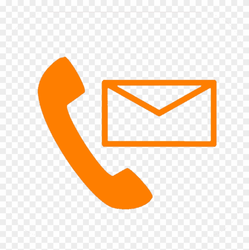 Contact Icons Png - Contact Icon Orange Png Clipart #98867