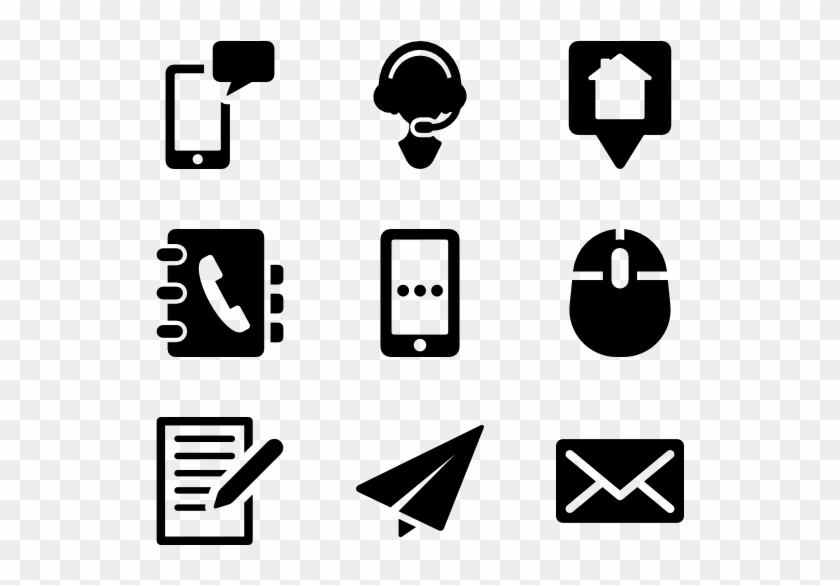 Contact Icons Vector Png - Travel Icon Png Clipart