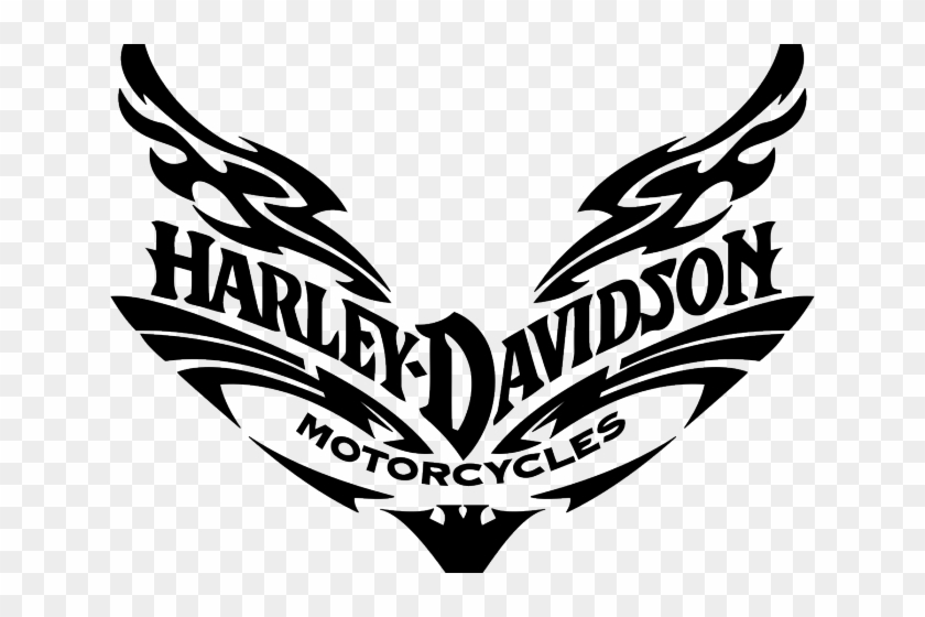 Harley Davidson Logo Png - Silhouette Harley Davidson Vector Clipart #98888