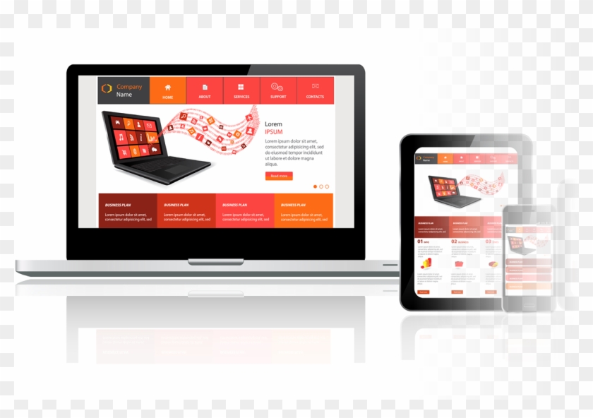 Multi Device Template Clipart