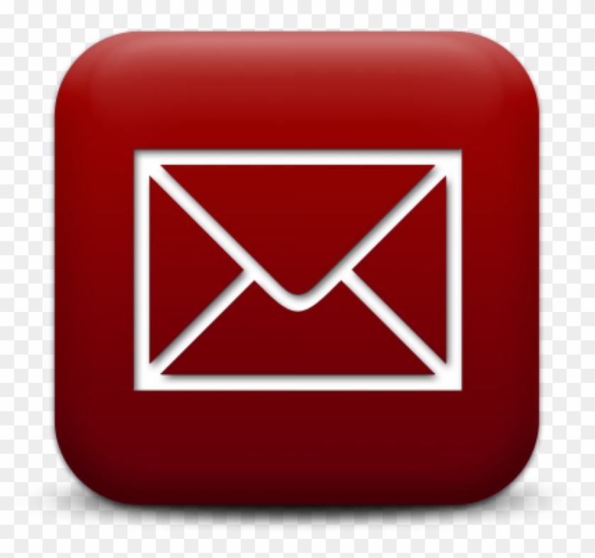 Email Hd Png - Email Logo In Red Clipart