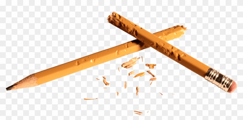 Broken Pencil - Broken Pencil Transparent Background Clipart