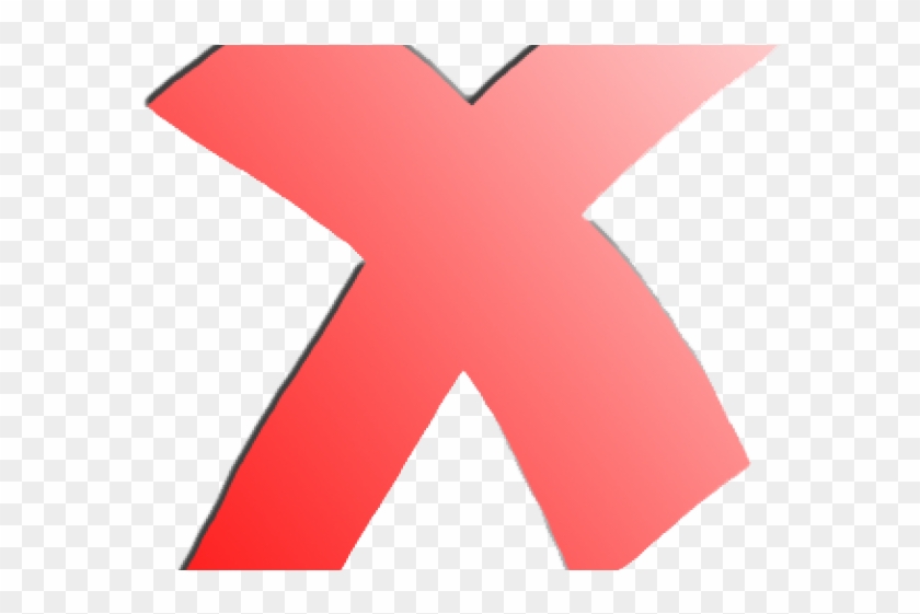 Red Cross Mark Clipart Clear Background - Cross - Png Download