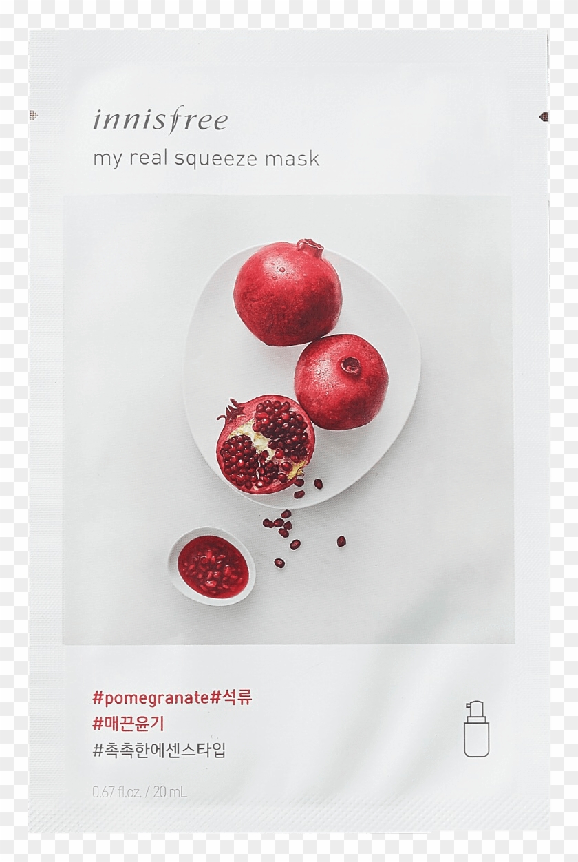 Innisfree My Real Squeeze Pomegranate - Innisfree My Real Squeeze Mask Pomegranate Clipart