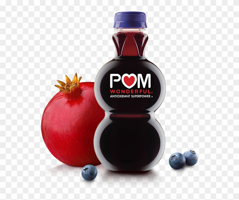 Pomegranate Blueberry 100% Juice - Pom Wonderful Pomegranate Juice Clipart #99524
