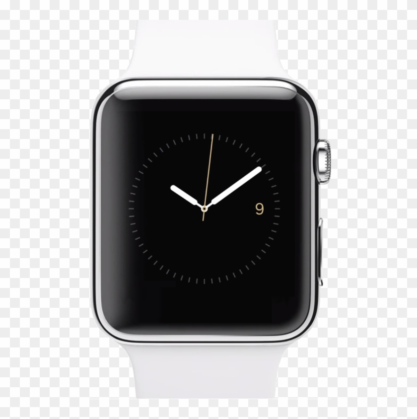 White Applewatch With Screen - Halloween Apple Watch Faces Clipart