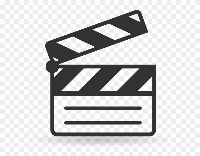 Download - Film Slate Icon Png Clipart