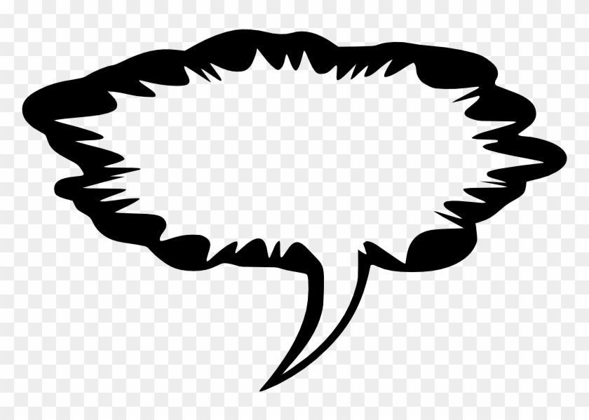 Clipart - Speech - Retro Conversation Bubble Png Hd Transparent Png