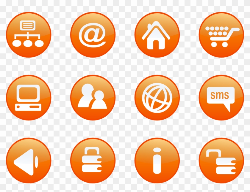 Openclipart Web Icons - Icon Clipart - Png Download