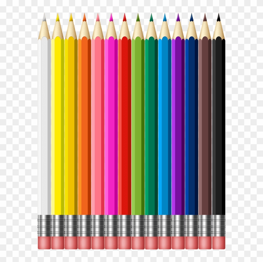 Color Pencils Psd Pack - Color Pencils Clipart
